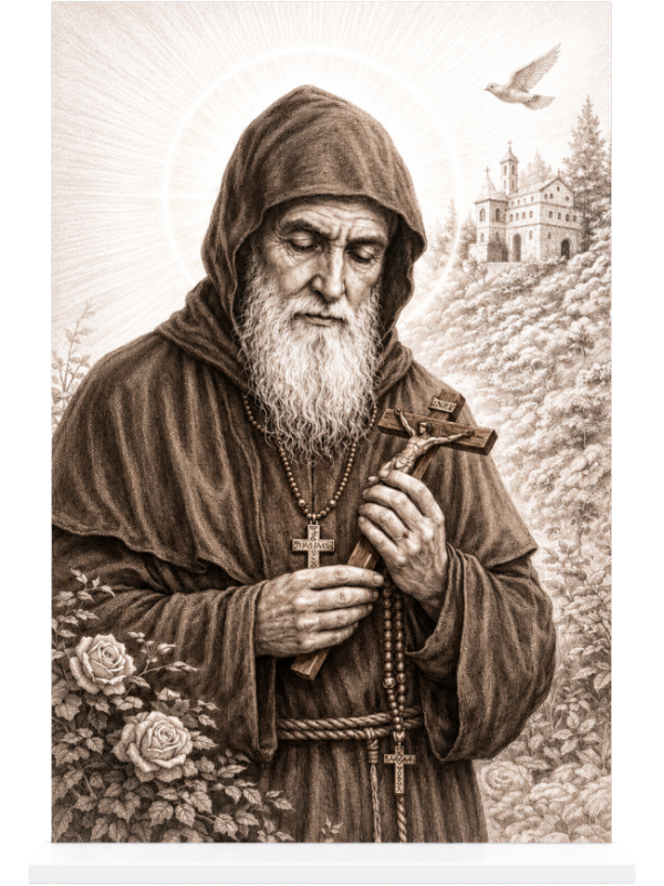 1D567A94-3720-4682-9D76-248C729944D4 Acrylic Stand - St Charbel