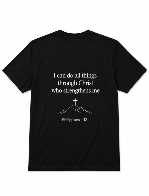 I can do all things through Christ who strengthens me-tee I Can Do All Things Through Christ Who Strengthens Me Tee - Men