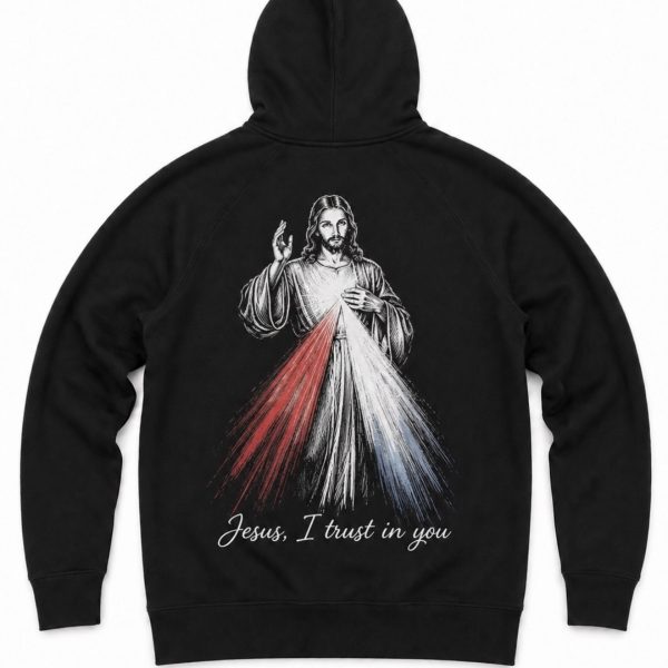 Jesus, I trust in you Zip Hoodie - Kids & Youth